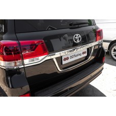 Підставка під номер стандарт Біла для Toyota Land Cruiser 200 2007-2021 рр