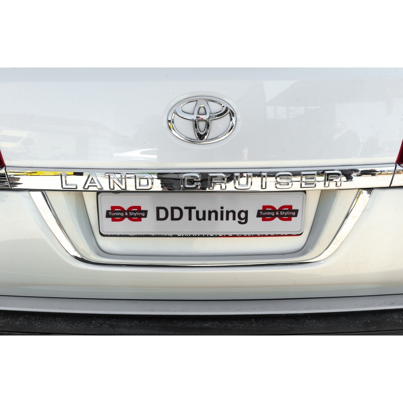 Підставка під номер стандарт Біла для Toyota Land Cruiser 200
