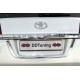 Підставка під номер стандарт Біла для Toyota Land Cruiser 200