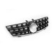 Передня решітка (OEM) 2005-2008, Чорна для Mercedes ML W164