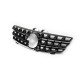 Передня решітка (OEM) 2005-2008, Чорна для Mercedes ML W164