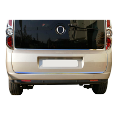 Накладка кромки крышки багажника нержавейка Carmos - Турецкая Нержавеющая Сталь для Fiat Doblo II 2010-2022 гг