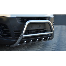 Кенгурятник WT003 (нерж) для Opel Vivaro 2019- рр