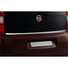 Накладка нижньої кромки заднього скла (нерж) для Fiat Doblo II 2010-2022 рр