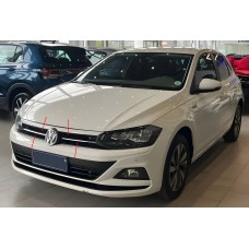 Накладка на решетку основная нержавейка для Volkswagen Polo 2017- гг