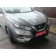 Накладка на передний бампер (2017-2025, нерж) Carmos - Турецкая сталь для Nissan Qashqai