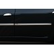 Молдинг дверний (4 шт, нерж.) Carmos - Турецька сталь для Renault Logan I 2008-2013 рр