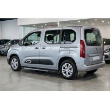 Бокові пороги Bosphorus Grey (2 шт., алюміній) Довга база для Citroen Berlingo/Multispace 2018- рр