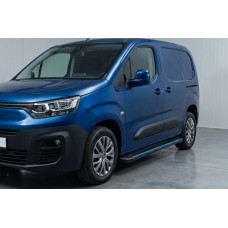 Боковые Подножки Maya Blue (2 шт., Алюминий) Длинная База для Opel Combo 2019- гг