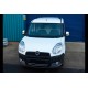 Накладка на нижнюю решетку радиатора (2010-2015, 2 шт, нерж. сталь) для Fiat Doblo II