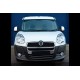 Накладка на нижнюю решетку радиатора (2010-2015, 2 шт, нерж. сталь) для Fiat Doblo II