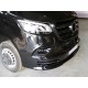 Накладка на передній бампер (під фарбування) для Mercedes Sprinter W907/W910 2018- рр