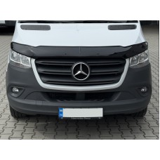 Дефлектор капоту (EuroCap) для Mercedes Sprinter W907/W910 2018- рр