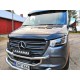 Дефлектор капоту (EuroCap) для Mercedes Sprinter W907/W910 2018- рр