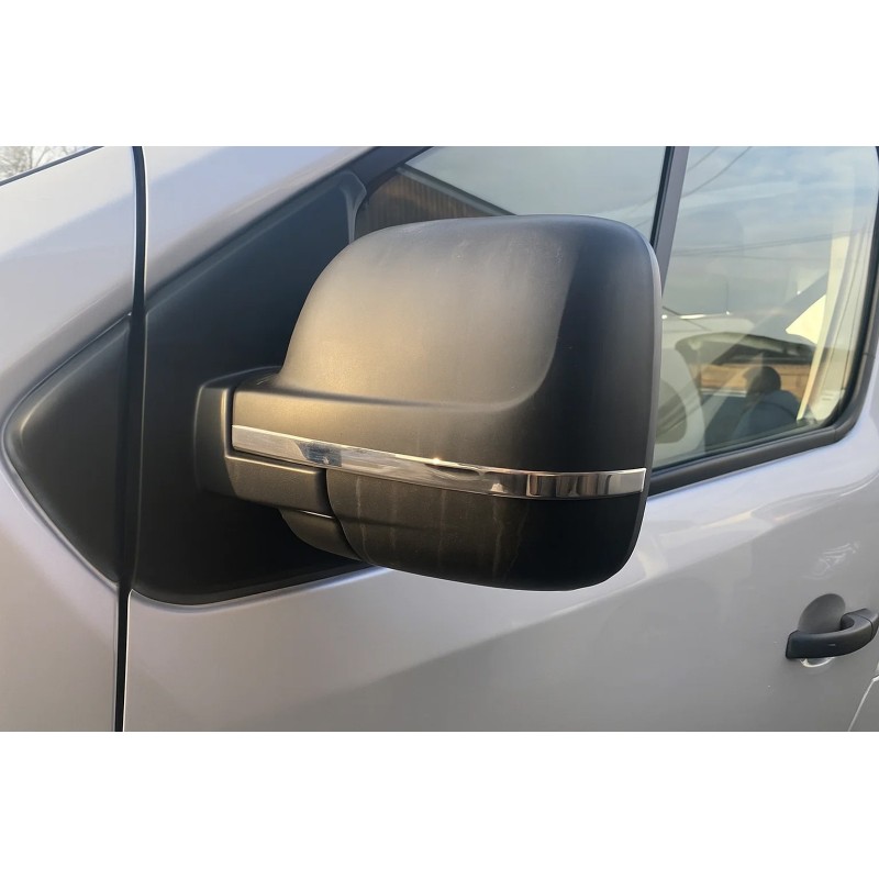 Накладки на Зеркала Нержавейка (2 шт) для Renault Trafic 2015- гг