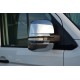 Накладки на дзеркала OmsaLine (4 частини, ABS) для Volkswagen Crafter 2016- рр