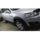 Бокові пороги Bosphorus Grey (2 шт., алюміній) 2006-2015 для Chevrolet Captiva рр