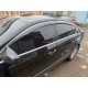 Вітровики з хром молдингом SD (EU, 4 шт, Niken) для Volkswagen Passat B7 2012-2015рр