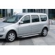Боковые Подножки Allmond Grey (2 шт., Алюминий) для Renault Logan MCV 2005-2013 гг