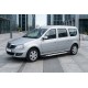 Боковые Подножки Allmond Grey (2 шт., Алюминий) для Renault Logan MCV 2005-2013 гг
