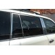 Повна окантовка вікон і на стійки (нерж) для Toyota Land Cruiser 200