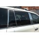 Повна окантовка вікон і на стійки (нерж) для Lexus LX570/450d 2008-2022 рр