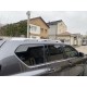 Рейлінги оригінальний дизайн (Сірі, 2 шт) для Toyota Land Cruiser Prado 150