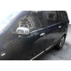 Накладки на зеркала (2 шт, нерж.) Carmos - Турецкая сталь для Renault Lodgy 2013-2022 гг