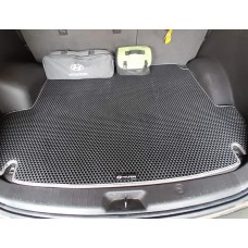 Килимок багажника (EVA, чорний) (5 місць) для Hyundai Santa Fe 2 2006-2012 рр