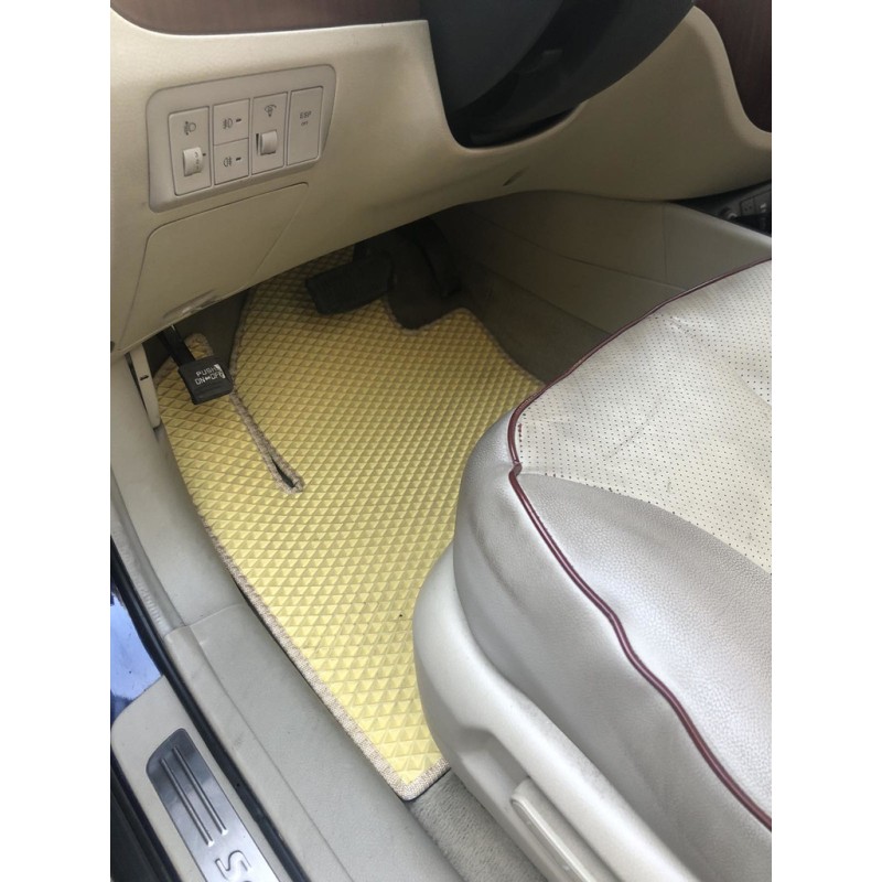 Килимки EVA (бежеві) 2010-2012 для Hyundai Santa Fe 2 рр