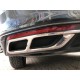 Накладки на глушник Carmos SD/SW (2019-2025, 3 шт, нерж) для Volkswagen Passat B8 рр