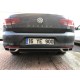Накладки на глушник Carmos SD/SW (2019-2025, 3 шт, нерж) для Volkswagen Passat B8 рр