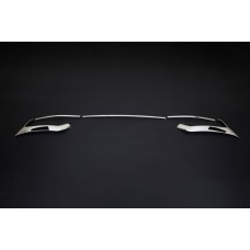 Накладки на глушник OmsaLine SD/SW (2019-2025, 3 шт, нерж) для Volkswagen Passat B8 рр