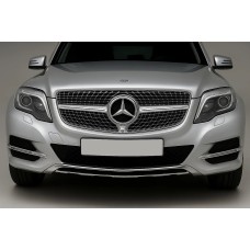 Передня решітка Diamond Silver (2013-2015) для Mercedes GLK сlass X204