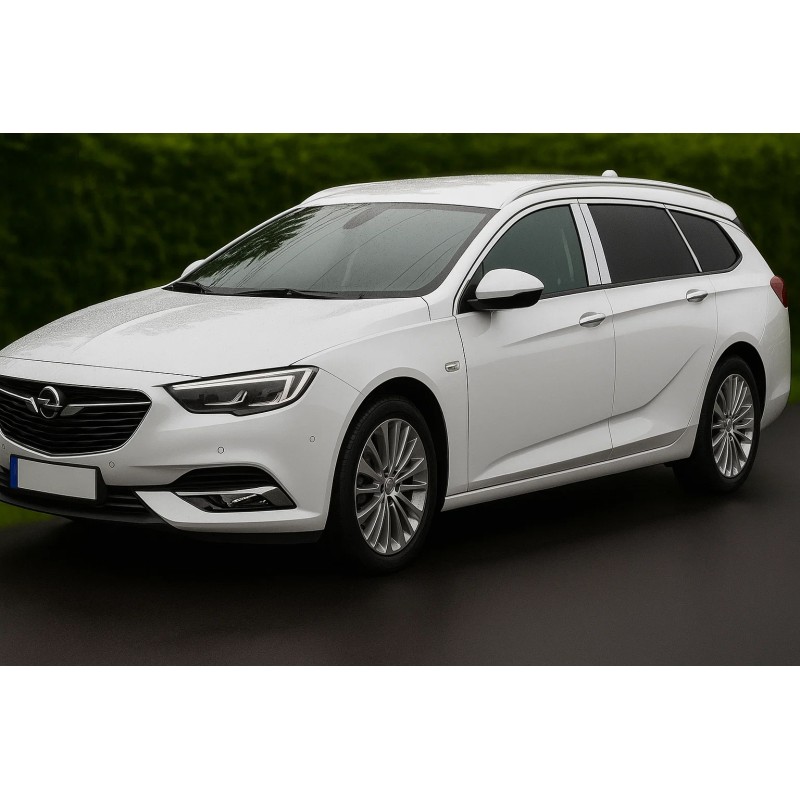 Накладки на дверні стійки (нерж) для Opel Insignia 2017-2022 рр