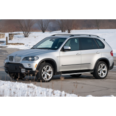 Бокові пороги Fullmond (2 шт., алюміній) для BMW X5 E-70 2007-2013 рр
