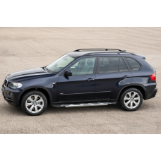 Боковые Подножки Sunrise (2 шт., Алюминий) для BMW X5 E-70 2007-2013 гг
