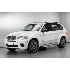 Бокові пороги RedLine V1 (2 шт., алюміній) для BMW X5 E-70 2007-2013 рр