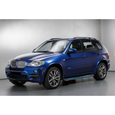 Боковые Подножки Maya Blue (2 шт., Алюминий) для BMW X5 E-70 2007-2013 гг