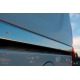 Молдинг під зсувну двері широкий (2 шт., нерж.) для Fiat Doblo II 2010-2022 рр