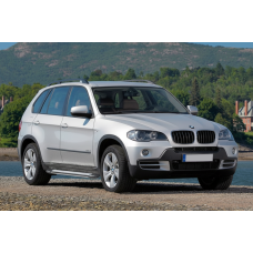 Боковые Подножки Rainbow (2 шт., Алюминий) для BMW X5 E-70 2007-2013 гг