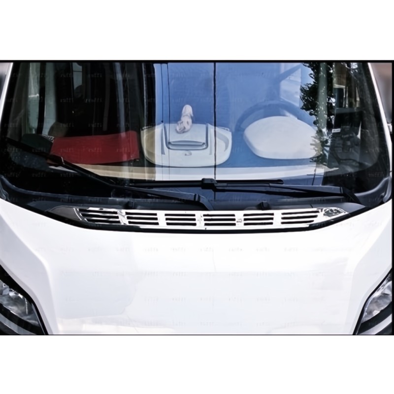 Накладка на повітровідвід (нерж) для Fiat Ducato 2006-2025 рр
