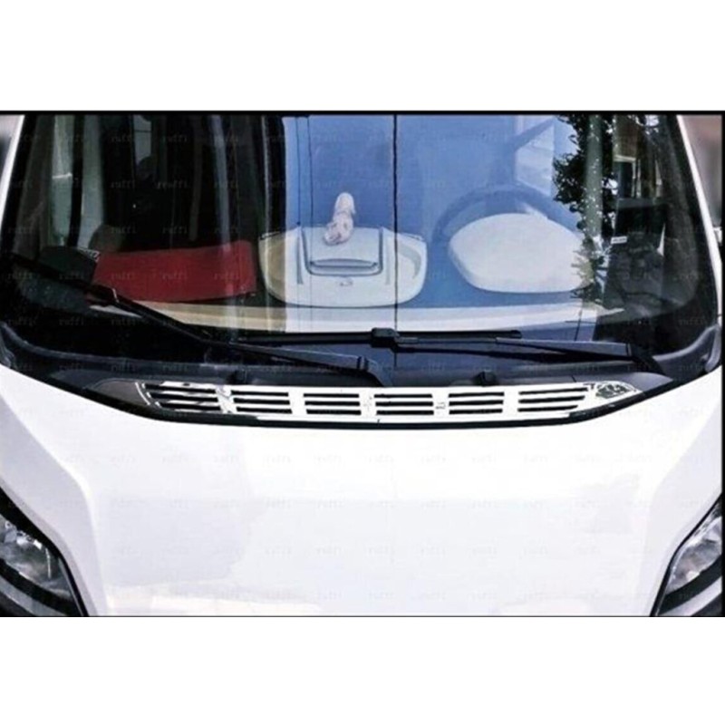 Накладка на повітровідвід (нерж) для Peugeot Boxer 2006-2025 рр