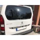 Нижня кромка скла (нерж.) OmsaLine - Італійська нержавійка для Peugeot Partner/Rifter 2019- рр