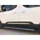 Накладки на молдинг дверей (нерж.) Carmos - Турецька сталь для Peugeot Partner/Rifter 2019- рр