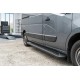 Боковые Подножки Allmond Black (2 шт., Алюминий) Длинная База для Nissan NV400 2010-2024 гг