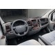 Накладки на панель приборов (2006-2014) Алюминий для Fiat Ducato
