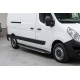 Боковые пороги Bosphorus Grey (2 шт., алюминий) Короткая База для Opel Movano 2010-2021 гг