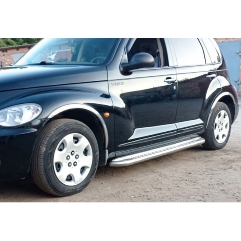 Накладки на арки (4 шт, нерж) для Chrysler PT Cruiser