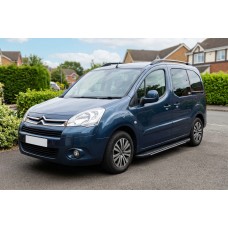 Бокові пороги Bosphorus Grey (2 шт., алюміній) для Citroen Berlingo 2008-2018 рр